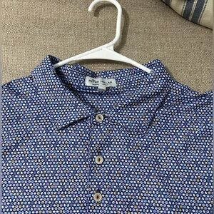 Peter Millar XL summer comfort polo, pool ball pattern